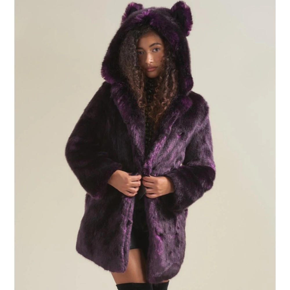 SpiritHoods Deep Purple Teddy Jacket